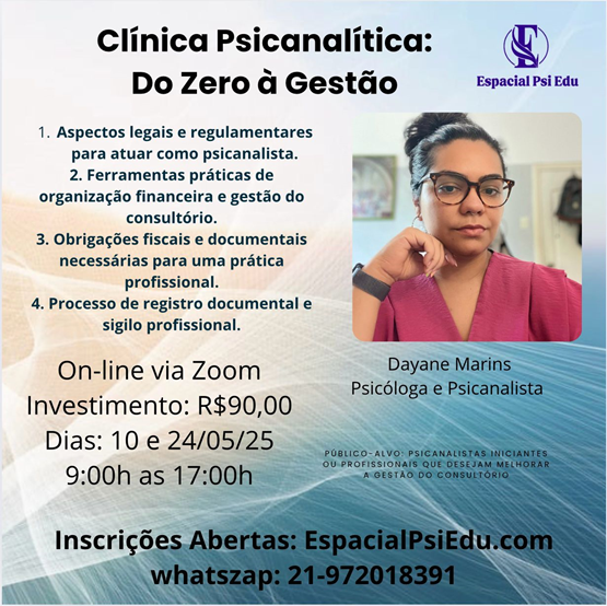 Clínica Psicanalítica: Do Zero à Gestão